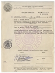 Sammy Davis, Jr. Twice-Signed Passport Issued in 1963 -- With Dozens of Stamps Documenting His Travels Throughout the 1960s